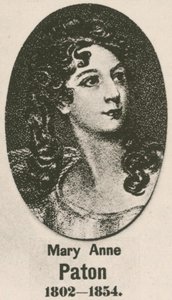 Mary Anne Paton (gravyr) av English School