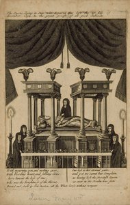 Mary II av England av English School