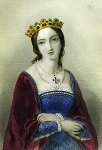 Mary I of England, daughter of Henry VIII, printed by Henry G. Bohn, 1856  av English School