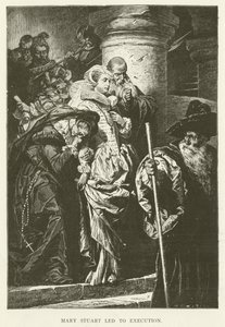 Mary Stuart ledet til henrettelse av English School