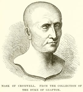 Maske av Cromwell av English School