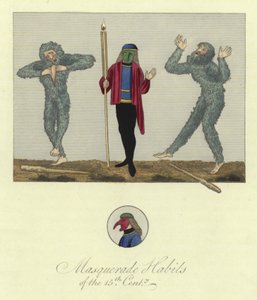 Maskeradevaner fra det 15. århundre av English School