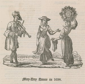 1. mai-dans i 1698 av English School