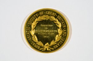 Medalje av John Pinches Medalists Ltd., 1928 (gull) (forsiden av 403548) av English School