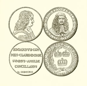 Medal of Clarendon og medalje til minne om restaureringen av English School