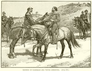 Møte mellom Garibaldi og Victor Emmanuel