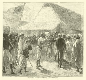 Treffen von Livingstone und Stanley von English School