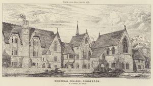 Memorial College, Cuddesdon (gravering) av English School
