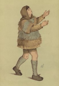 Herrekostyme fra Vilhelm Is regjeringstid av English School