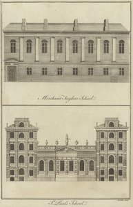 Merchant Taylors School og St Pauls School, London av English School