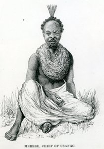 Merere, sjef for Usango fra "Reiser i Afrika" av English School