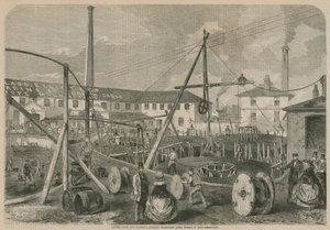 Mrs Glass and Elliotts Atlantic Telegraph Cable Works at East Greenwich av English School