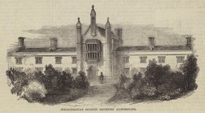Metropolitan Benefit Societies" Almshouses av English School