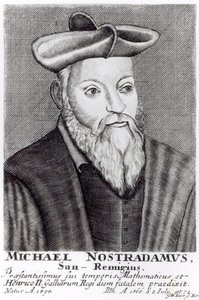 Michel Nostradamus (1503-66) av English School