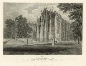 Middle Temple Hall av English School