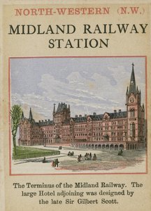 Midland jernbanestasjon, St Pancras, London av English School