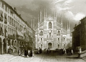 Milano katedral av English School