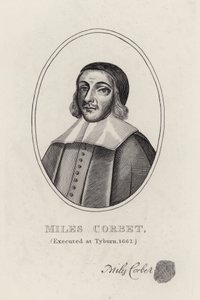 Miles Corbet (gravering) av English School