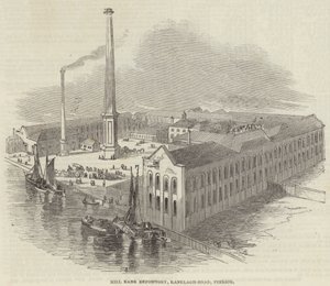 Mill Bank Depository, Ranelagh-Road, Pimlico (gravering) av English School