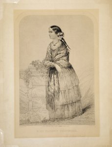 Miss Florence Nightingale: The Soldiers Friend av Elston, gravert av T.H. Ellis, pub. av Ellis, 51 Jewin Street, City of London, 1. mai 1856 av English School