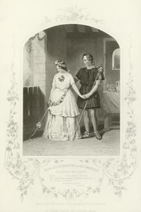 Frøken Jenny Marston og Mr F Robinson som Florizel og Perdita, The Winter