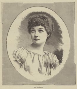 Frøken Wolseley (gravering) av English School