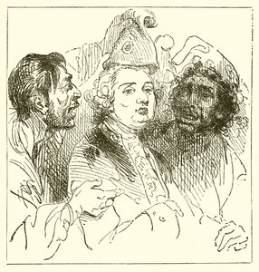 Håner Ludvig XVI av English School