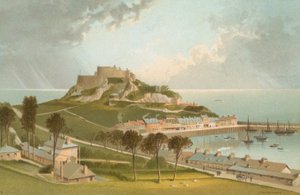 Mont Orgueil slott - Jersey av English School