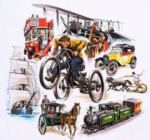 Montering av transportformer av English School