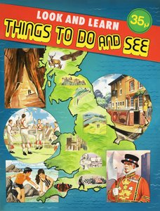 Montasje av bilder satt rundt kart over Storbritannia av English School