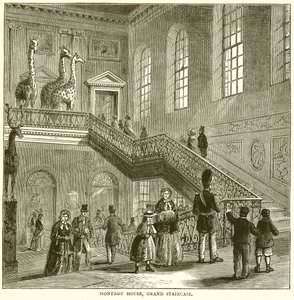 Montagu House, Grand Staircase