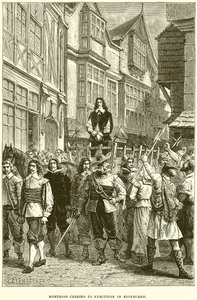 Montrose ble henrettet i Edinburgh av English School