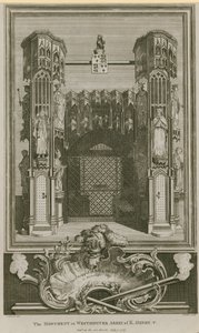 Monument til kong Henry V av English School