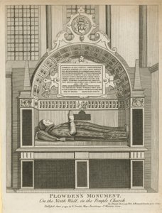 Monument til Edmund Plowden av English School