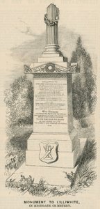 Monument til Lilliwhite av English School