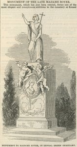 Monument til Madame Soyer av English School