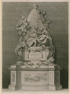 Monument til generalmajor James Wolfe av English School