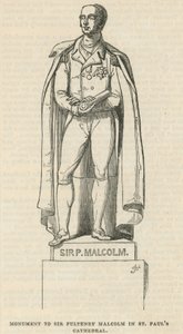Monument til Sir Pulteney Malcolm av English School