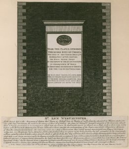 Monument til Theodore, konge av Korsika av English School