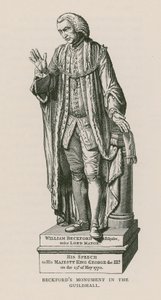 Monument til William Beckford av English School