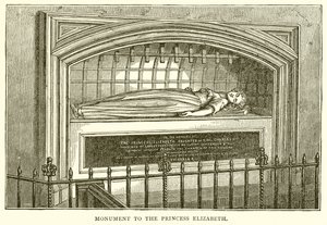Monument til prinsesse Elizabeth av English School