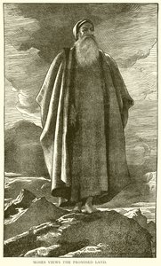Moses ser på det lovede land av English School