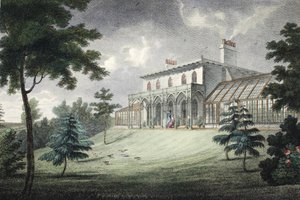 Mount Ararat, Wimbledon, pub. c1828. av English School