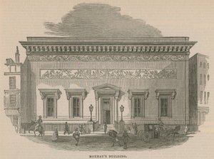 Moxhays-bygningen på Threadneedle Street av English School
