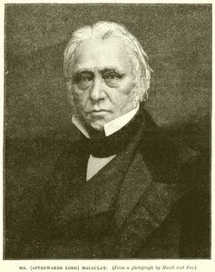 Mr. (Etterpå Lord) Macaulay av English School