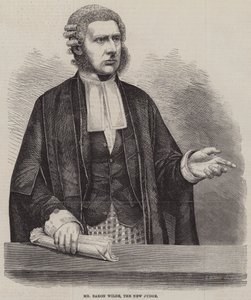 Mr Baron Wilde, den nye dommeren av English School