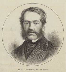 Mr CK Freshfield, MP for Dover (gravering) av English School