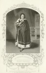 Mr Couldock som Richard III, Richard III, Act IV, Scene II av English School