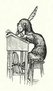 Mr Ferret at Work (litho) av English School