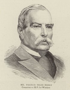 Mr Francis Tress Barry (gravering) av English School